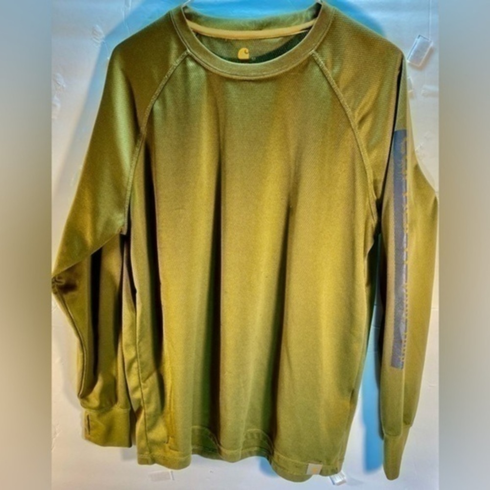 CARHARTT RELAXED FIT BROWN OUTWORK OUTFISH SIZE MEDIUM T-SHIRT